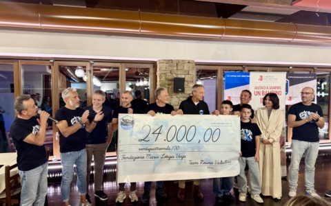 Con River Run Valtellina donati 24 mila euro a Fondazione Maria Letizia Verga